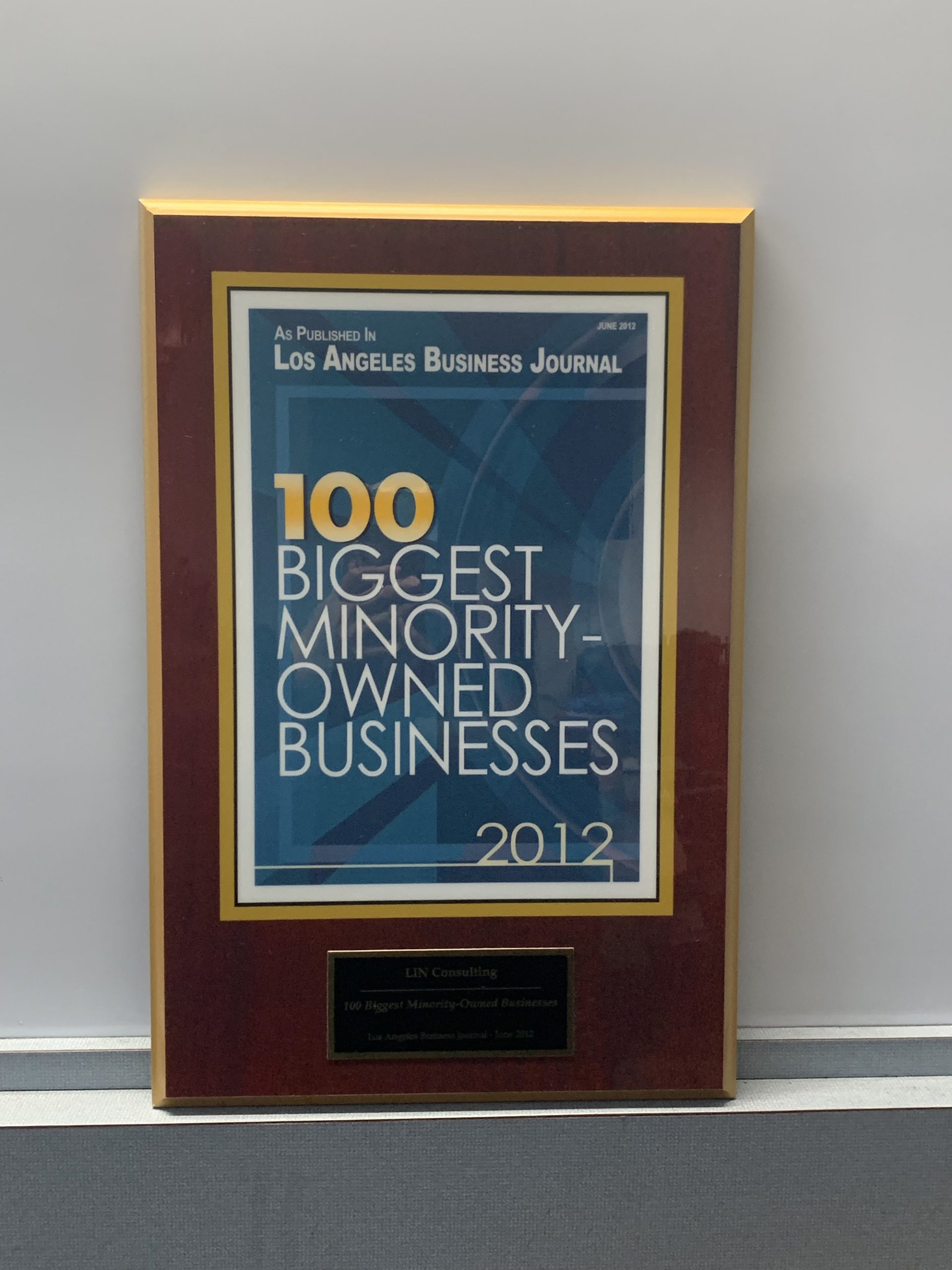 100 Biggest Minority-Owned Business in LA County